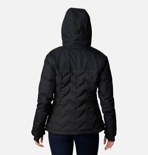 Columbia Grand Trek Down Jacket Black For Women's NZ39254 New Zealand